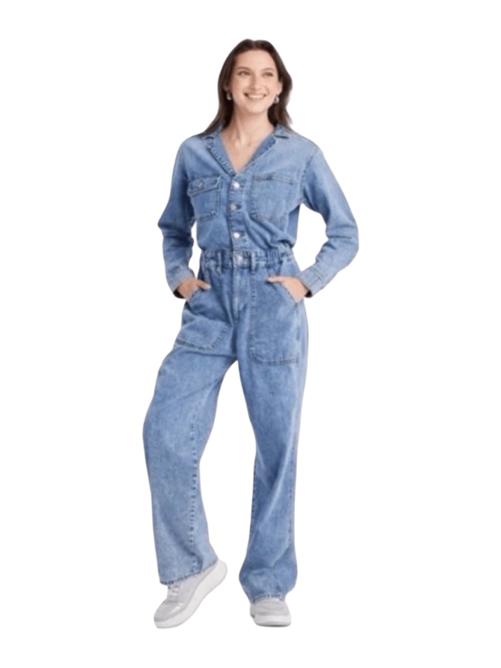Universal Thread Denim Utility Jumpsuit - Size 10R